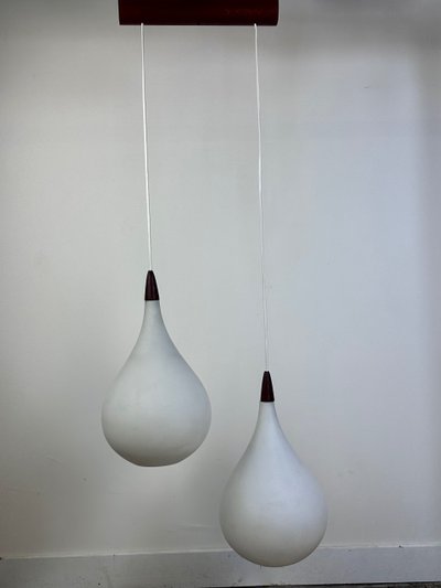 Scandinavian chandelier Kristiansson for Luxus Sweden 1960