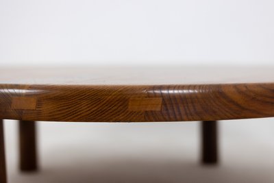 Pierre Chapo. Coffee table in solid blond elm. Circa 1970. LS64913509U