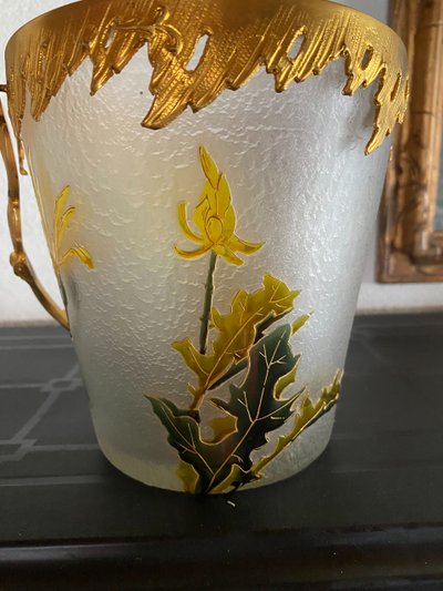 Seau à glaçons Art Nouveau