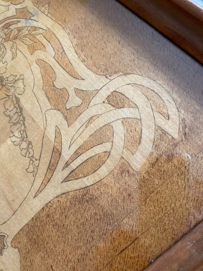 Plateau Art Nouveau