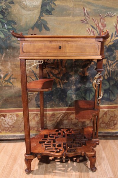 Table d'Appoint, Travailleuse Japonisant Dans Le Style De Viardot