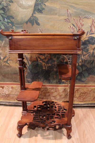 Table d'Appoint, Travailleuse Japonisant Dans Le Style De Viardot