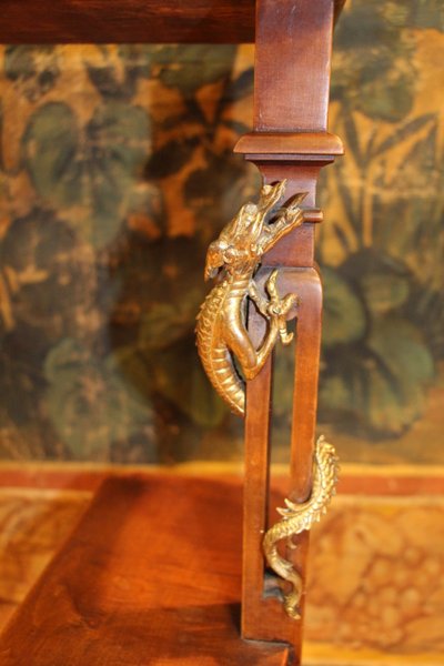 Table d'Appoint, Travailleuse Japonisant Dans Le Style De Viardot