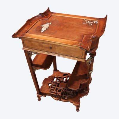 Table d'Appoint, Travailleuse Japonisant Dans Le Style De Viardot