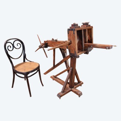 Ballista a cremagliera in legno con frecce