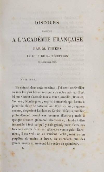  "Histoire de la révolution française" 10 vol Adolphe Thiers Éditions Furne et Cie Paris 1857