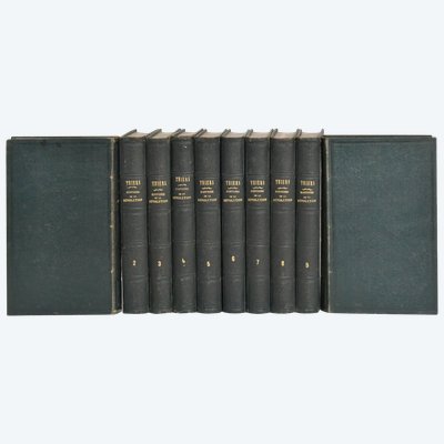  "Histoire de la révolution française" 10 vol Adolphe Thiers Éditions Furne et Cie Paris 1857