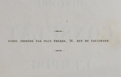  "Histoire du Consulat et de l'Empire" 20 vols Adolphe Thiers 1845