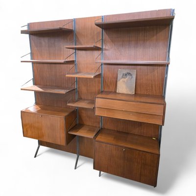 Mid-Century Teak modular bookcase