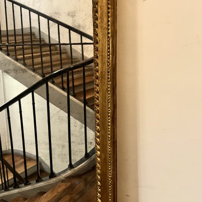 Important miroir d'entre-deux, époque Louis XVI