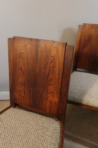 Suite de huit chaises Art Déco