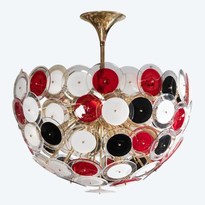 Murano Glass Chandelier, Late 20th Century