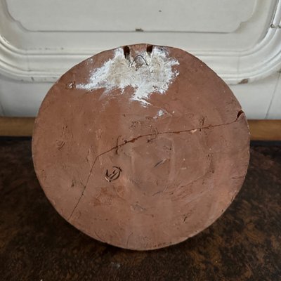 Terracotta medallion by Charles Filleul, 20th century workshop work