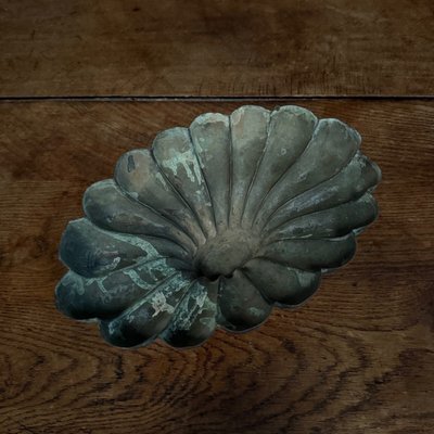 Moule à gâteau en cuivre godronné XIXe