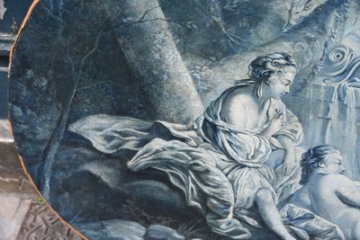 François Boucher , nach , l'Eté , Öl auf Leinwand XVIII