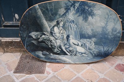 François Boucher , nach , l'Eté , Öl auf Leinwand XVIII