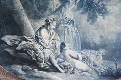 François Boucher , nach , l'Eté , Öl auf Leinwand XVIII