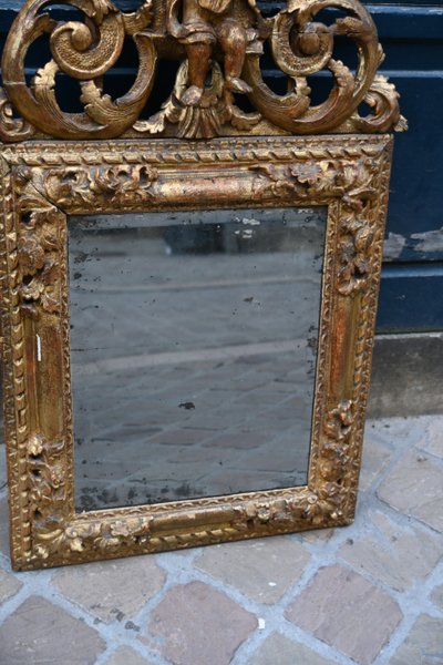 Miroir d époque Regence xviii à l amour musicien