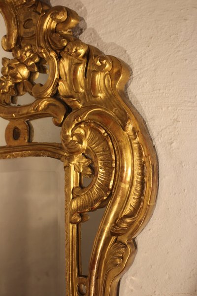 Miroir 18e siècle à parcloses