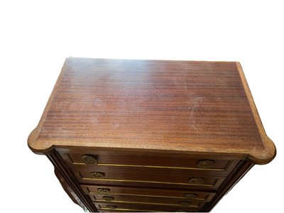 Elegante scrittoio in mogano in stile Luigi XVI - Inizio XX secolo