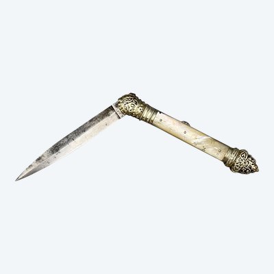 COLTELLO DI LOUVETIER - Châtellerault, Francia - XIX secolo