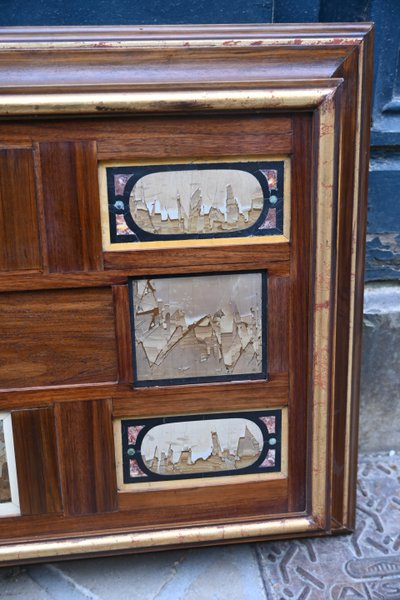 Deux rares plaques en paésine  XVII