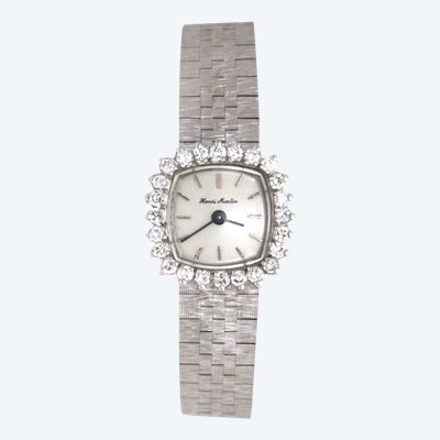 Orologio in oro e diamanti 1960