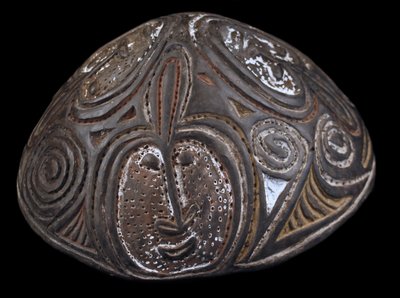 Terracotta bowl, oceanic art, tribal art, primitive art, Papua New Guinea, Oceania