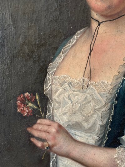 Porträt einer Aristokratin , Epoche 18.