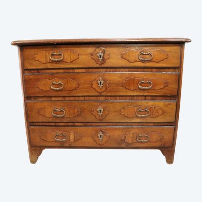 Commode Italienne 17ème Siècle En Noyer