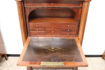 secretaire antico in mogano secolo XIX