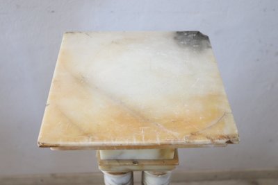 Antique Column In Marble, Italy 19th Century