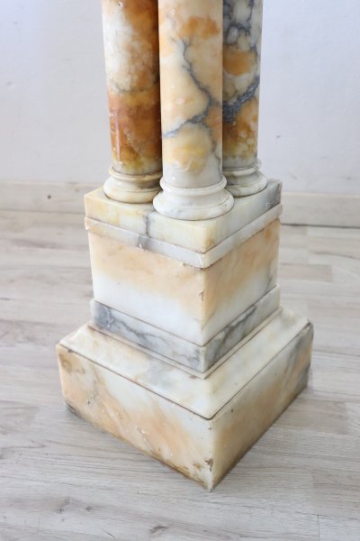 Antique Column In Marble, Italy 19th Century