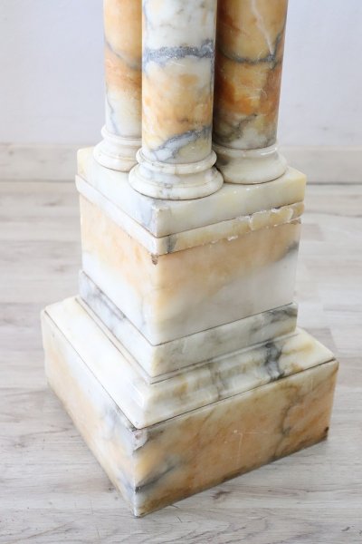 Antique Column In Marble, Italy 19th Century