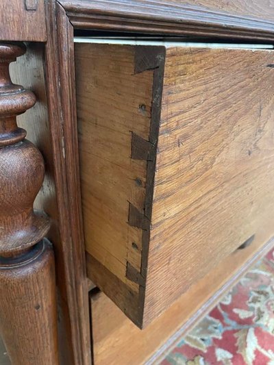 Brokery - Furniture by trade in oak era Louis Philippe