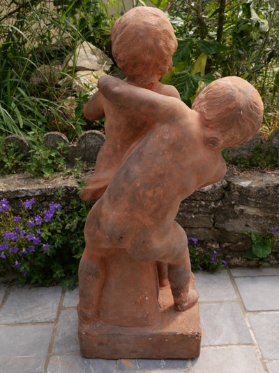 École FRANÇAISE circa 1900 Putti jouant