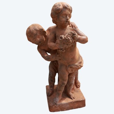 École FRANÇAISE circa 1900 Putti jouant