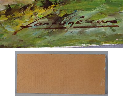 Fortuné CAR 1905/1970, 100 cm, La Provence, Südfrankreich