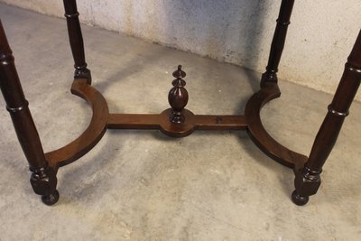 Schreibtisch Konsole Louis XIII aus Obstbaumholz Epoche Ende 17.