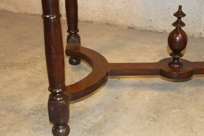 Schreibtisch Konsole Louis XIII aus Obstbaumholz Epoche Ende 17.