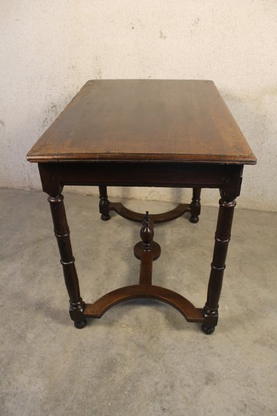 Schreibtisch Konsole Louis XIII aus Obstbaumholz Epoche Ende 17.