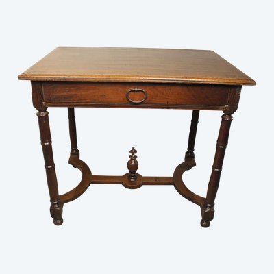Schreibtisch Konsole Louis XIII aus Obstbaumholz Epoche Ende 17.