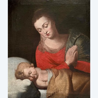 La Vergine e il Bambino Gesù addormentati di Rubens
