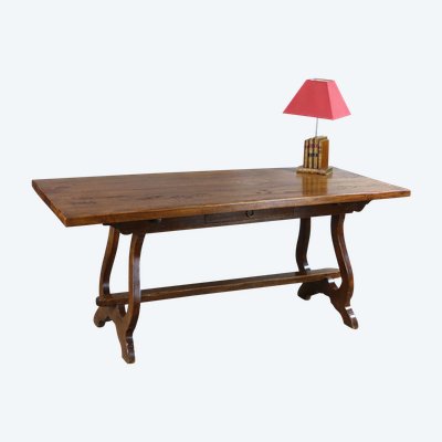Walnut desk table