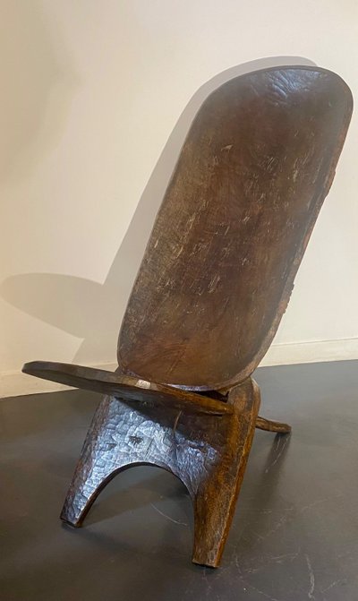 Chaise à palabres SENOUFO gravée 