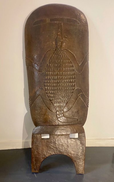 Chaise à palabres SENOUFO gravée 