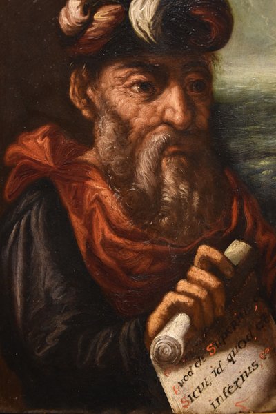 Porträt des Alchemisten Hermes Trismegistos, Flämischer Manierist des 17. Jahrhunderts