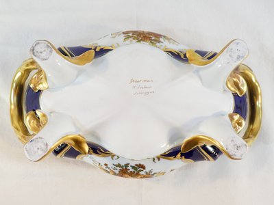 Large Soup tureen and its Presentation Dish in LIMOGES Porcelain