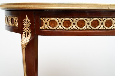 Alter Tisch Napoleon III, Frankreich, 19. Jahrhundert.