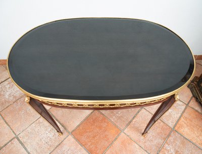 Alter Tisch Napoleon III, Frankreich, 19. Jahrhundert.